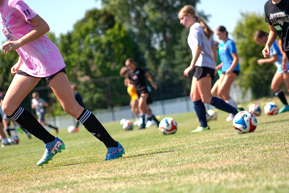 Redbird Soccer Camp 2025 Redbird training on Cloud Family Field