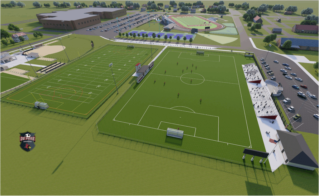 De Pere Redbird Soccer Complex Project - rendering 3